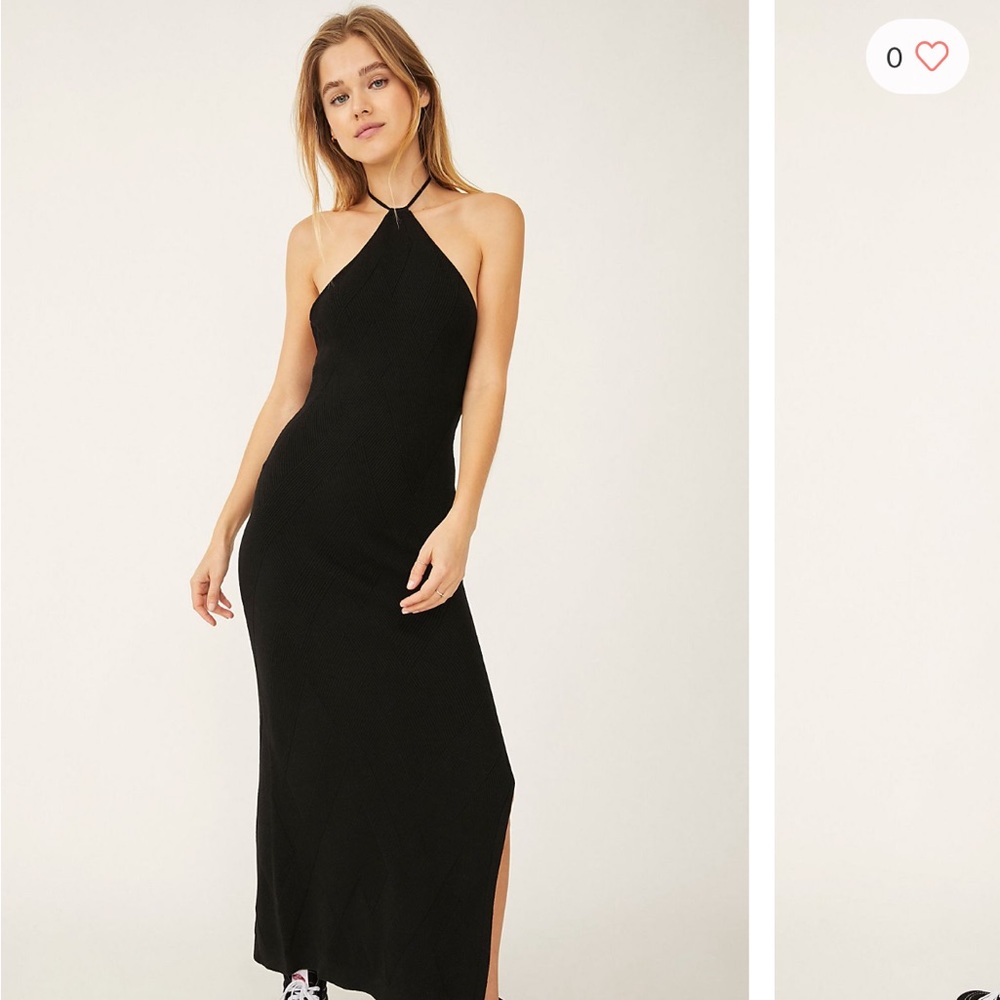 NWT Free People Halter Sweater Dress